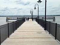 <b>New Castle Pier Delaware with Alumi-Guard Fence Railing</b>